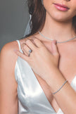ICONIC BRIDAL FRANCESCA RING SILVER