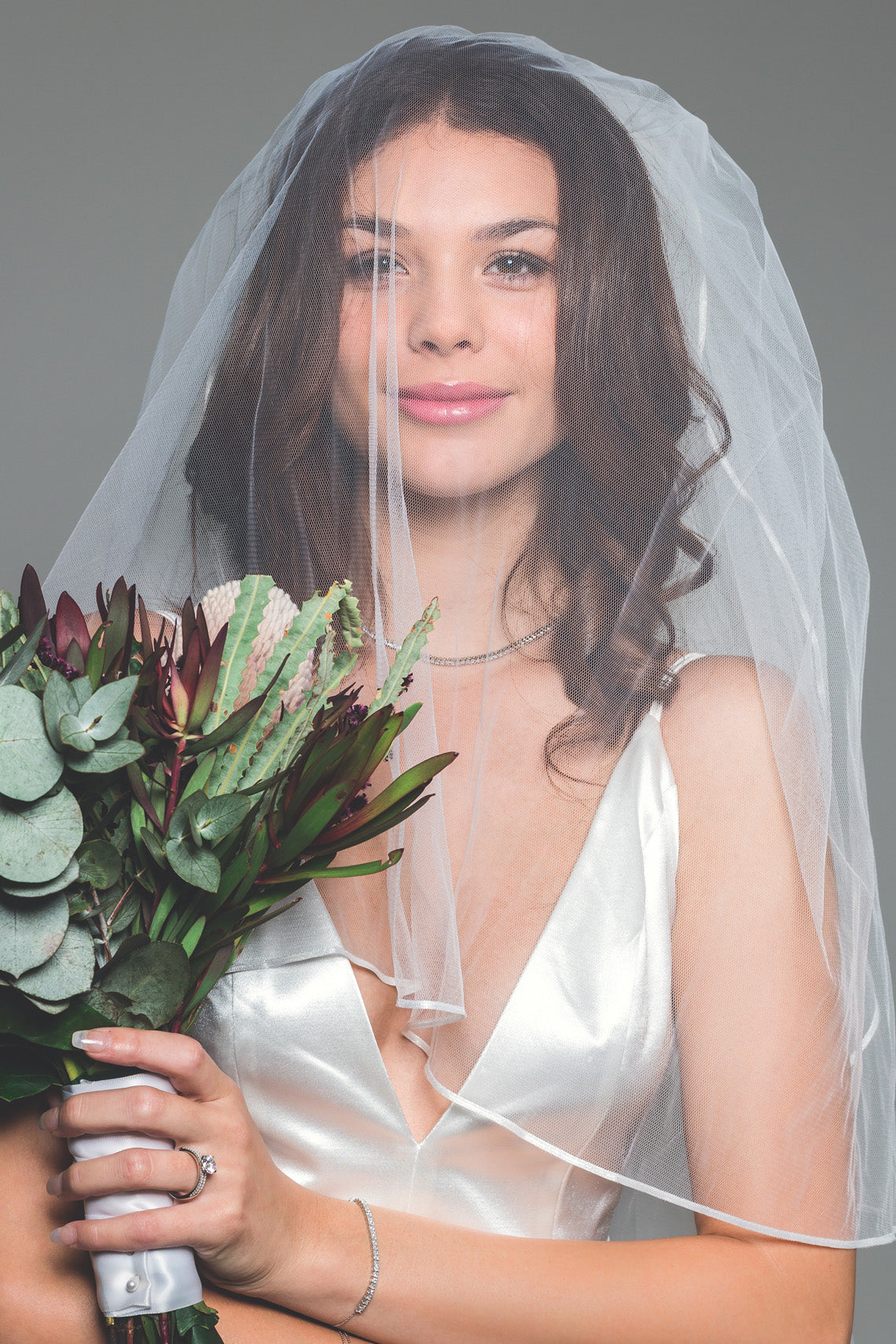 ICONIC BRIDAL ANNE BAND SILVER