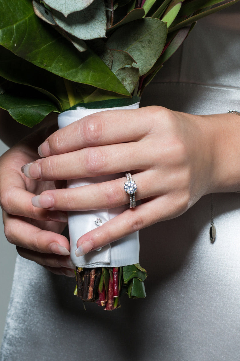 ICONIC BRIDAL ANNE BAND SILVER