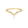 ROCK STAR TIARA GOLD RING