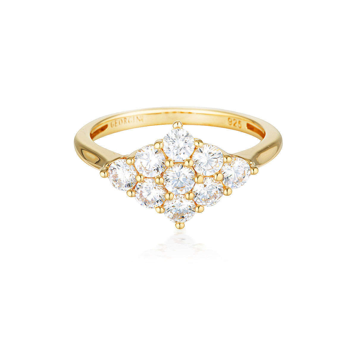 ROCK STAR GLAM GOLD RING