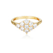 ROCK STAR GLAM GOLD RING