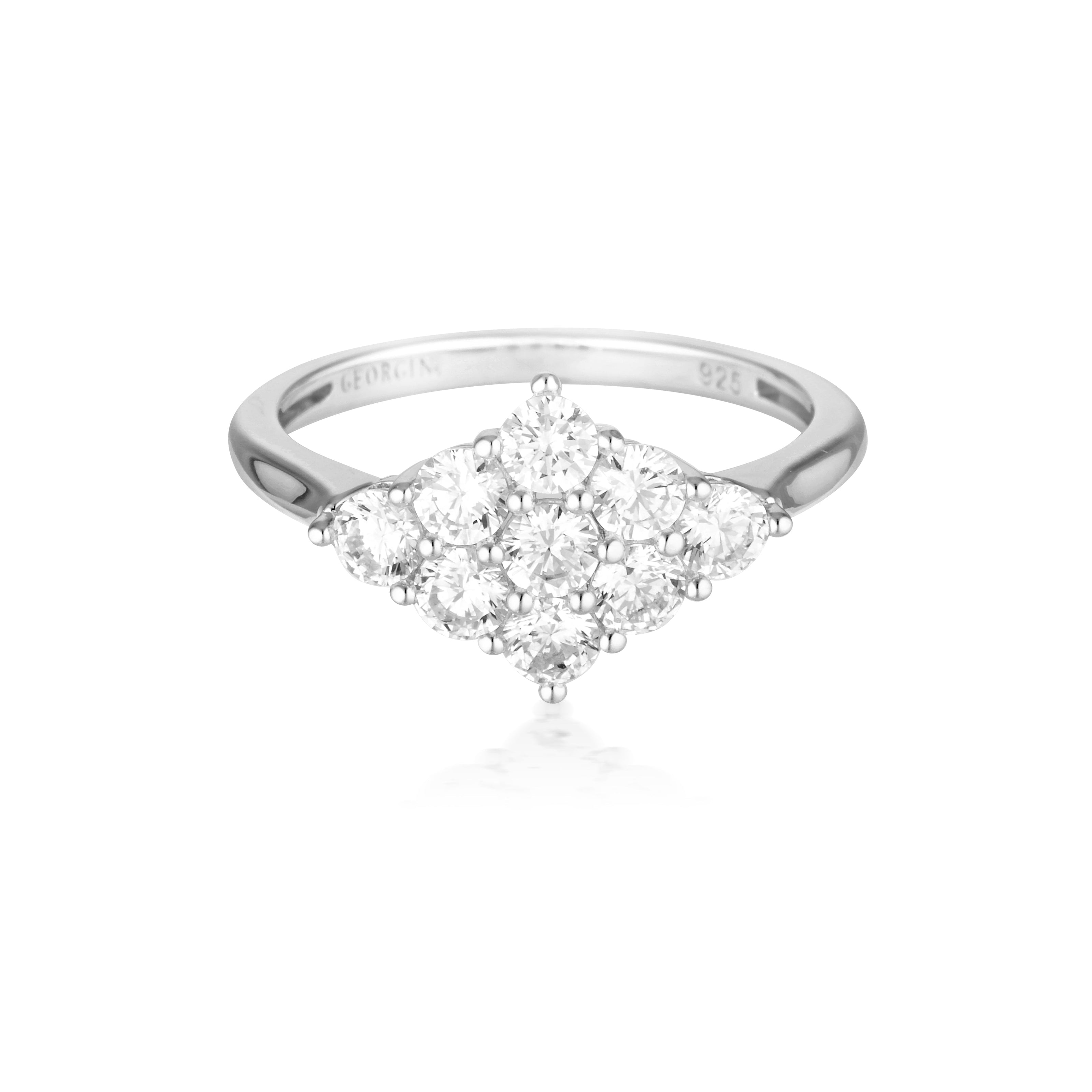 ROCK STAR GLAM SILVER RING