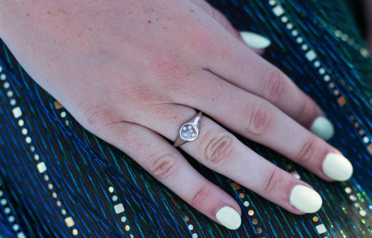 SOUTHERN CROSS RING SILVER