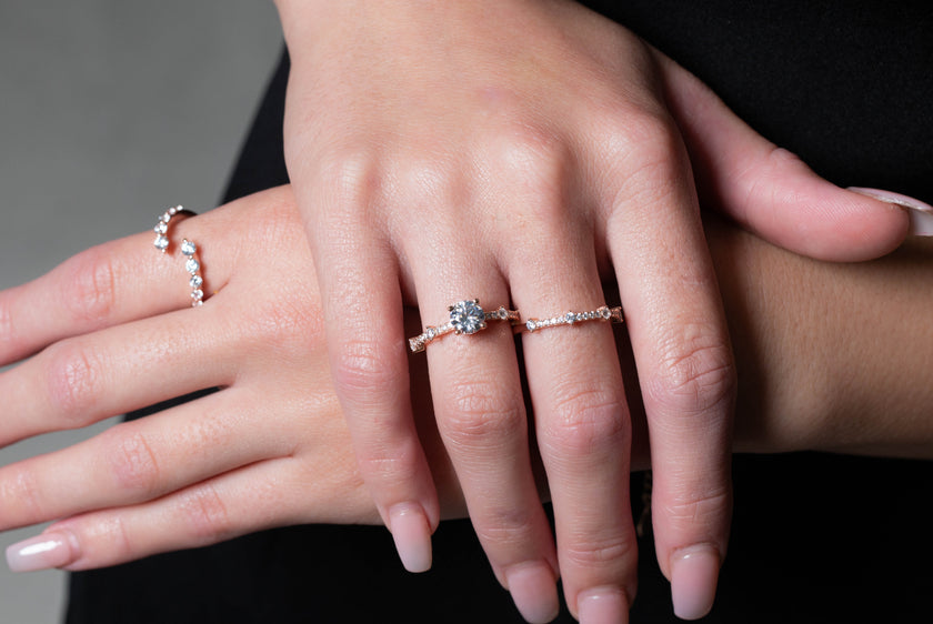 RED CARPET GALA RING ROSE GOLD