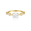 RED CARPET GALA SOLITAIRE RING GOLD
