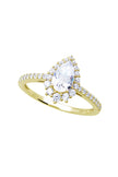 A CHRISTMAS JOURNEY ELEGANT RING GOLD