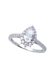 A CHRISTMAS JOURNEY ELEGANT RING SILVER