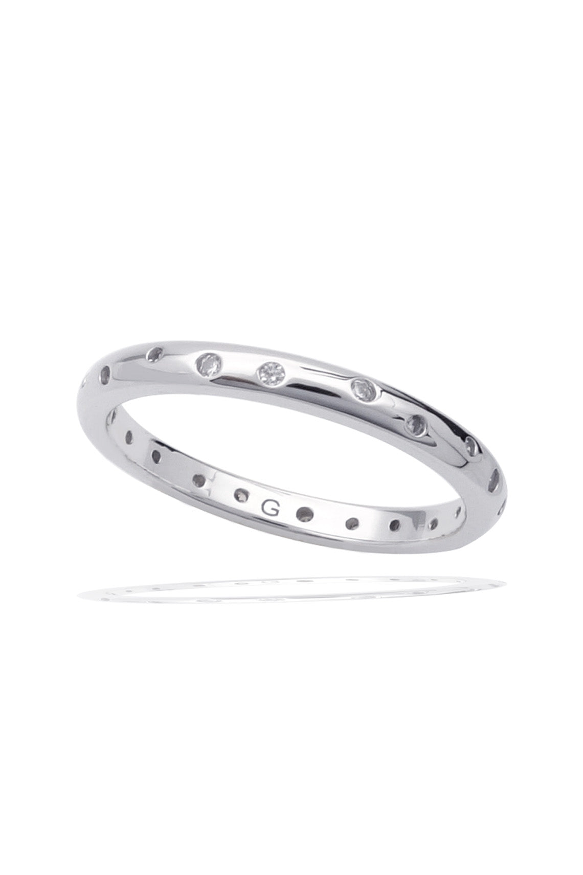 A CHRISTMAS STORY JOURNEY ELLIPSE BAND SILVER