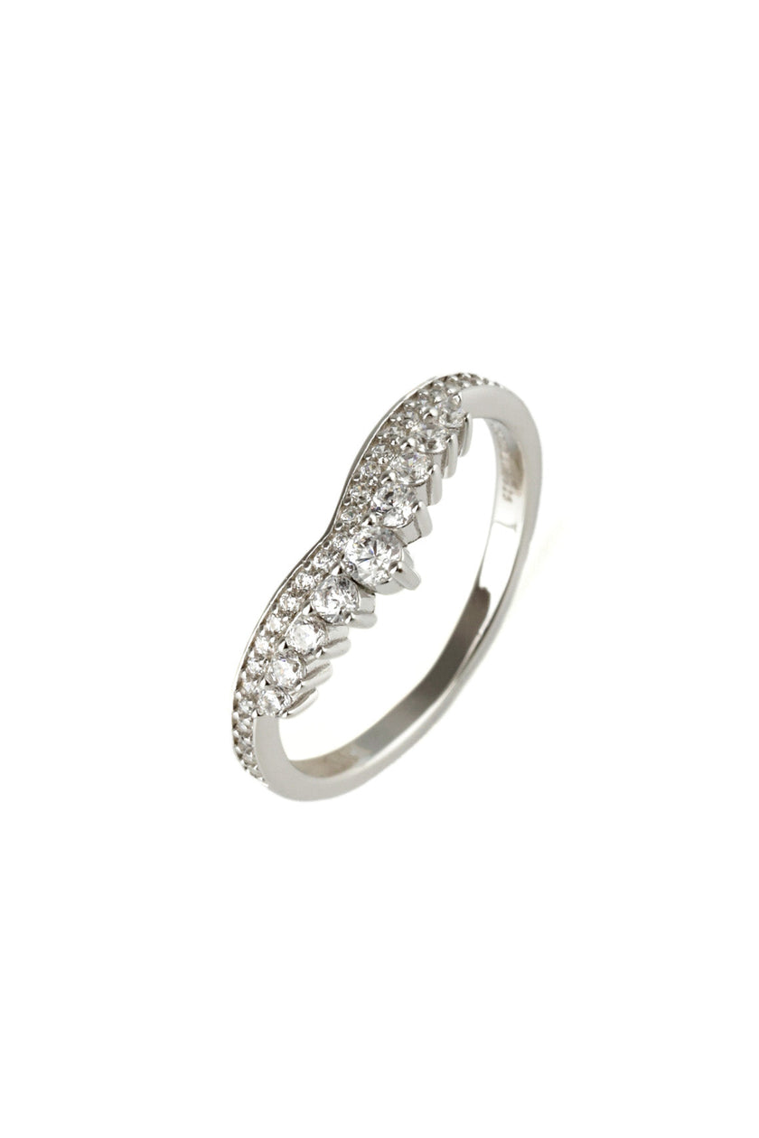 PRINCESS TIARA RING SILVER