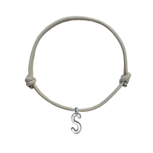 Buchstaben-Seilarmband