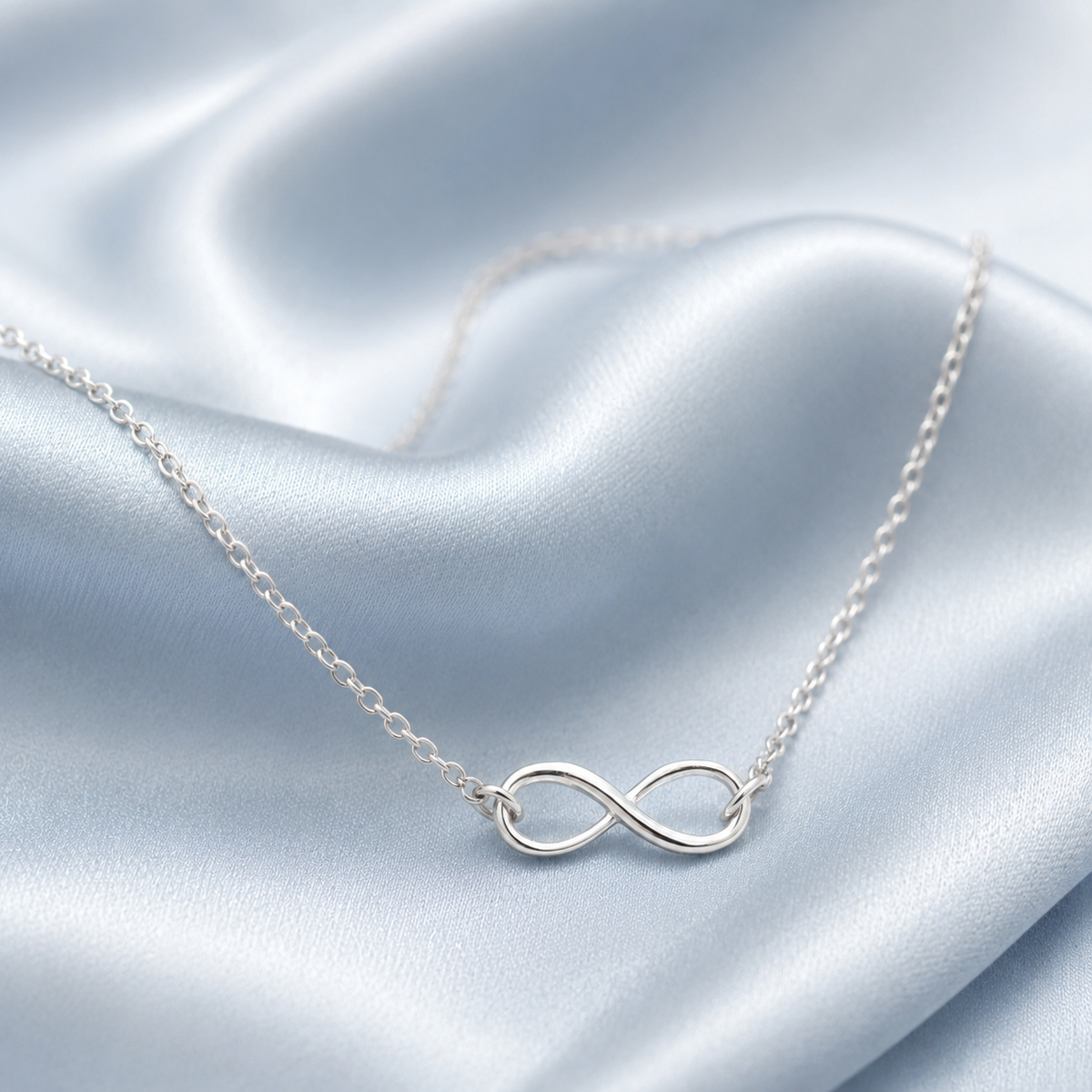 Silver Infinity Necklace