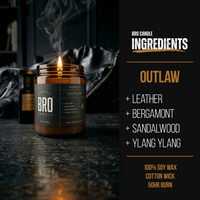 Die Outlaw-Kerze