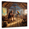 Island Companionship Canvas