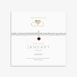 Garnet Gemstone Bracelet