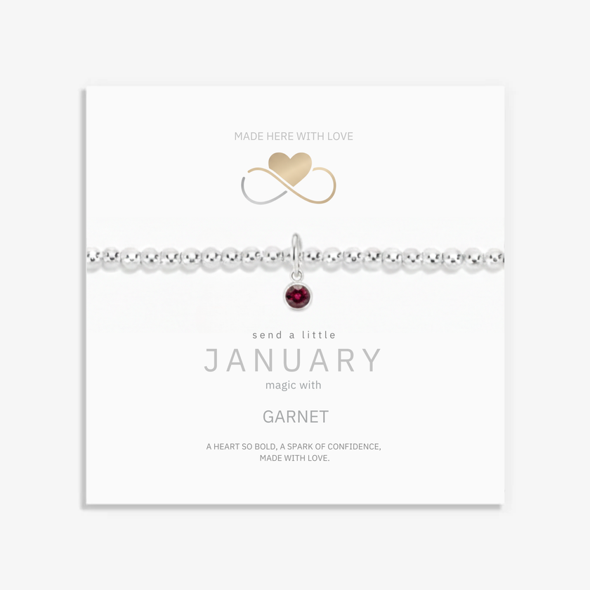 Garnet Gemstone Bracelet