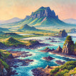 Jeju Island Beauty Canvas