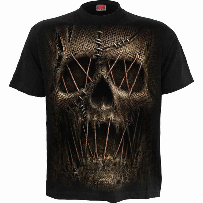 THREAD SCARE - T-Shirt Svart