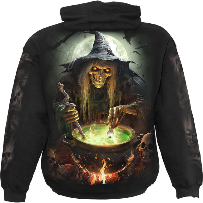 BREBAJE DE BRUJA - Sudadera con capucha negra