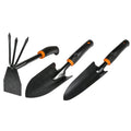Digger-Hoe, Narrow Spade and Wide Spade Garden Tool Set