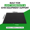 11mm PRO Heavy-Duty Gym Rubber Mats