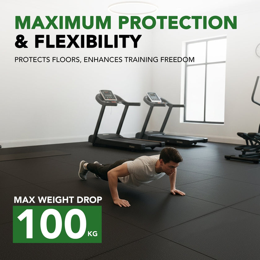 11mm PRO Heavy-Duty Gym Rubber Mats