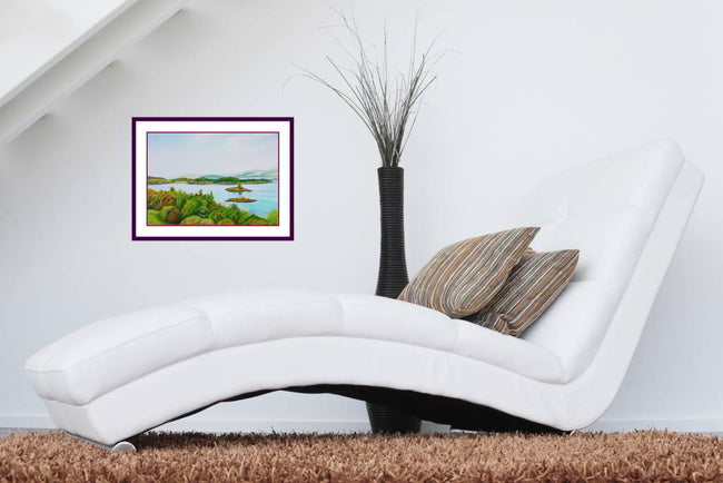View From Kyle Of Lochalsh Road original drawing