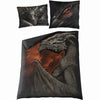 MAJESTIC DRACO - Funda Nórdica Doble + Funda de Almohada para Reino Unido y la Unión Europea