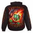 DUNGEON MASTER - Sudadera con Capucha Negra