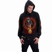 DUNGEON MASTER - Sudadera con Capucha Negra