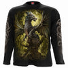 OAK DRAGON - Langarm-T-Shirt Schwarz