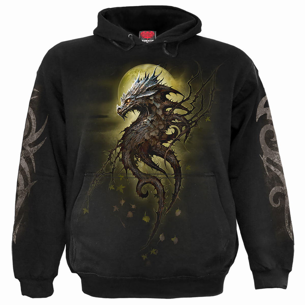 OAK DRAGON - Kapuzenpullover Schwarz