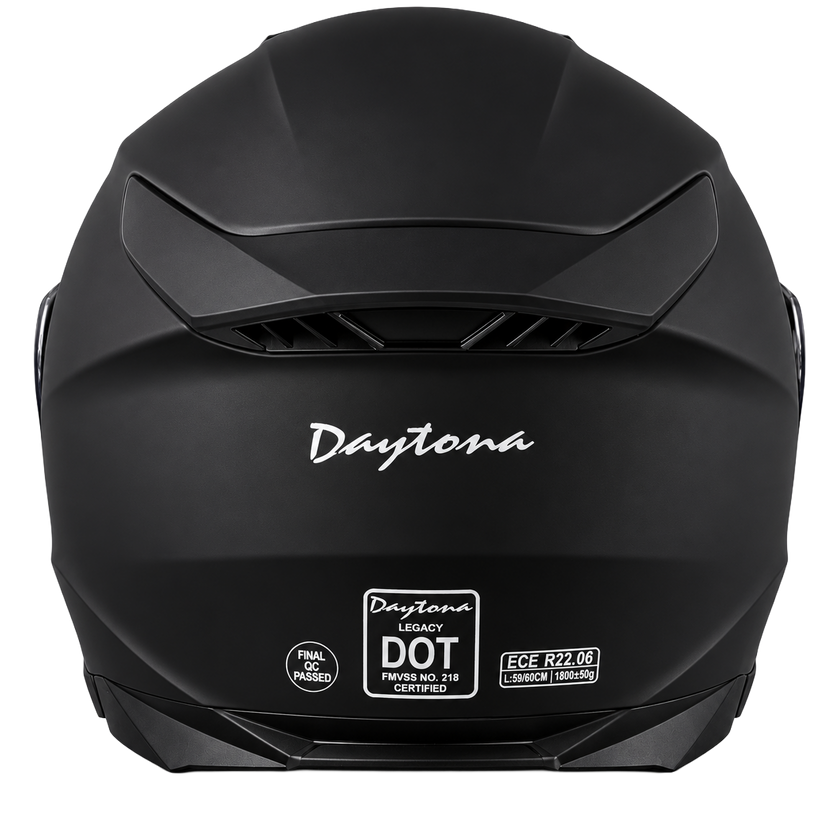 D.O.T. & ECE Daytona Legacy- Dull Black