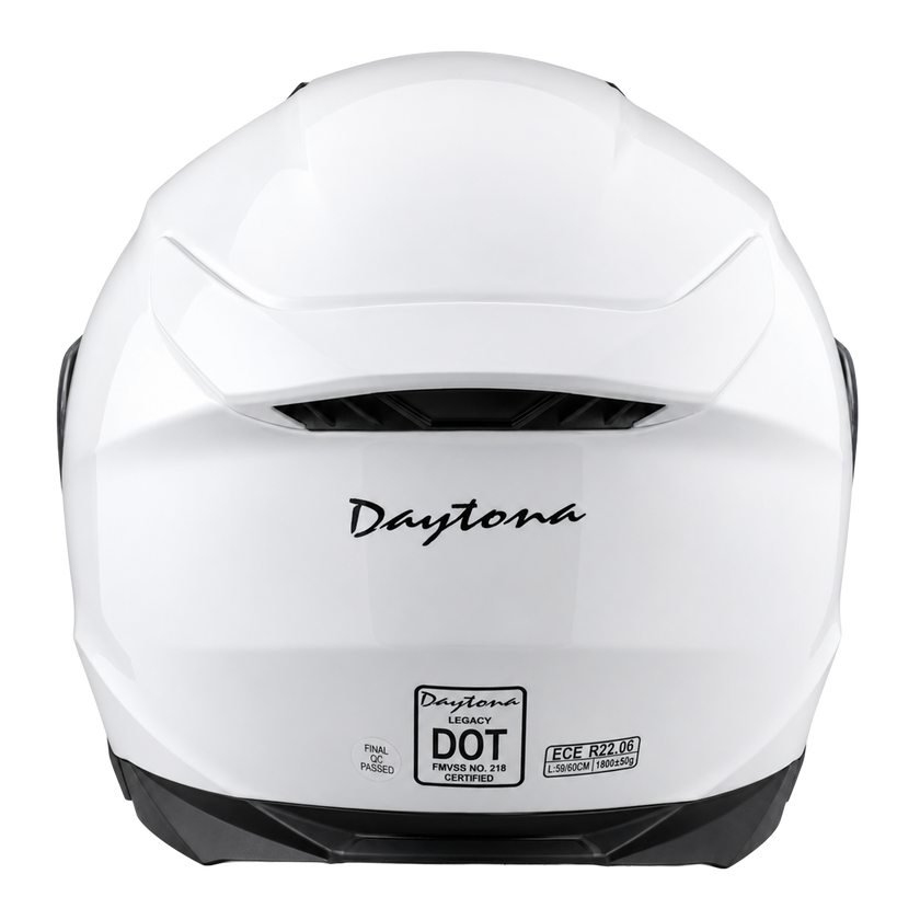 D.O.T. & ECE Daytona Legacy- Hi-Gloss White