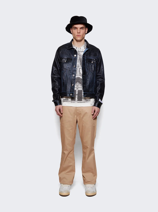Chino-Schlaghose Khaki