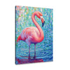 Flamingo Reflection Canvas