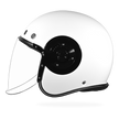D.O.T. & ECE Daytona Retro Jet- Hi-Gloss White