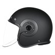 D.O.T. & ECE Daytona Retro Jet- Dull Black