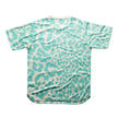 Aixo Leopard Mens Top Ivory