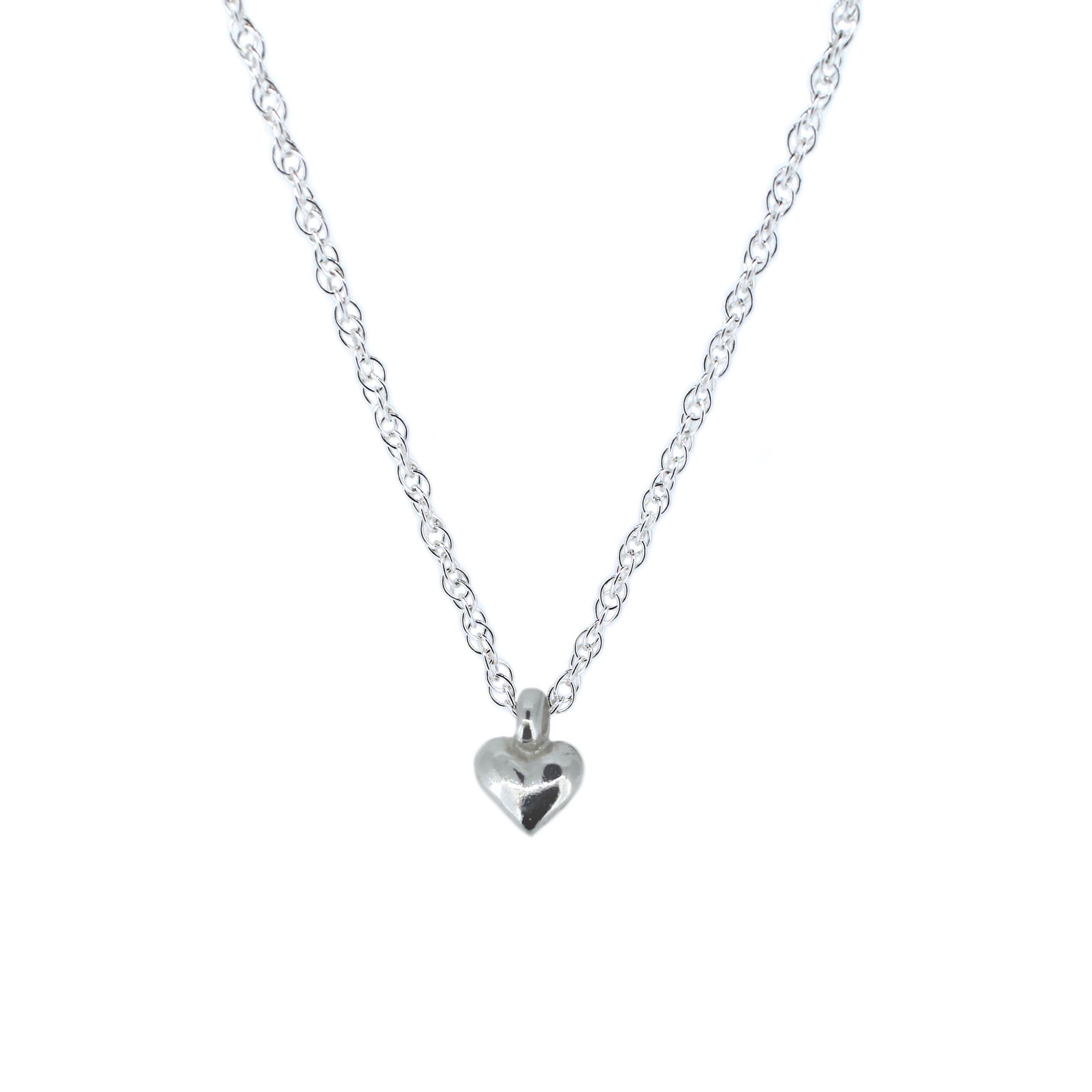 Mini Heart Rope Chain Necklace