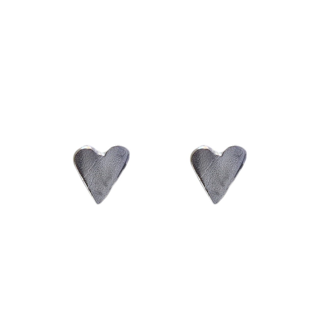 Large Heart Studs