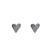 Large Heart Studs