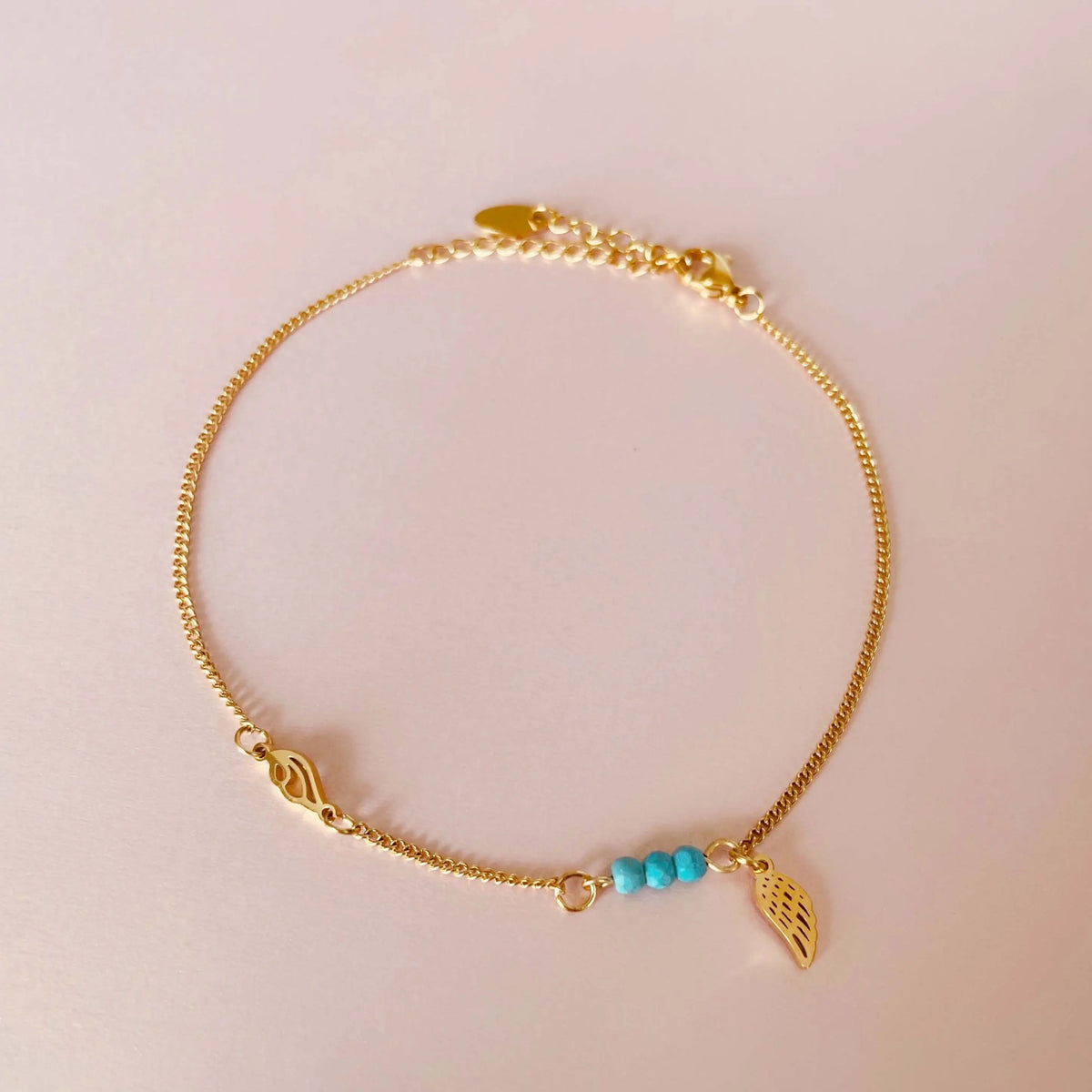 Astrid Luxe 18k Gold Plated Anklet