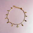Tobillera Leela Luxe bañada en oro de 18k