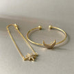 Laila Luxe 18k Gold Plated Celestial Bracelet Set