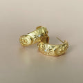 Helia 18k Gold Plated Celestial Earrings