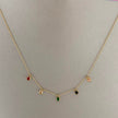Emilia Luxe Collar Joya Bañado en Oro de 18k