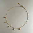 Emilia Luxe Collar Joya Bañado en Oro de 18k