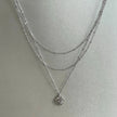 Orion Luxe Triple Layer Sunburst Necklace