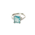 Cressida Silver Tone Cocktail Ring